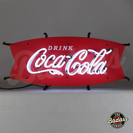 Coca-cola Fishtail Junior Neon Sign image 0