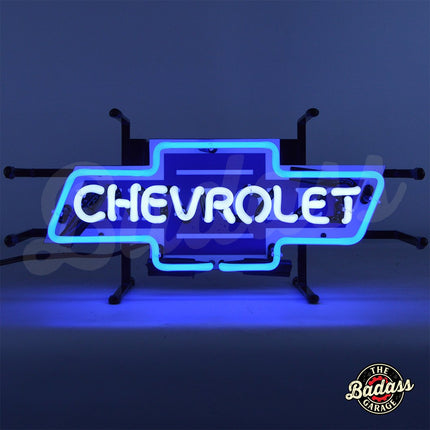 Chevrolet Bowtie Junior Neon Sign With Backing image 0