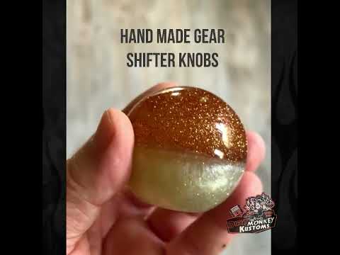 Fast Ball - Copper Metal Flake Shifter Knob - 03