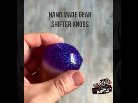 Low Ball - Purple Metal Flake Shifter Knob - 03