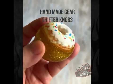 Fast Ball - Doughnut Metal Flake Shifter Knob - 04
