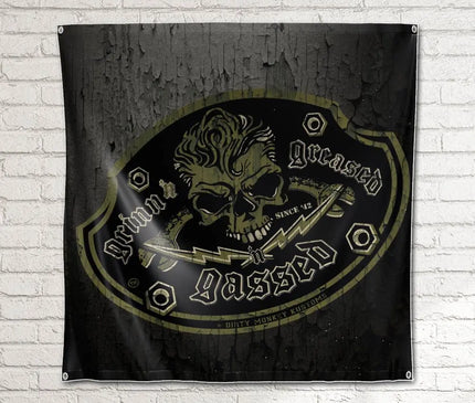 Rockabilly GGG Hot Rod garage sign