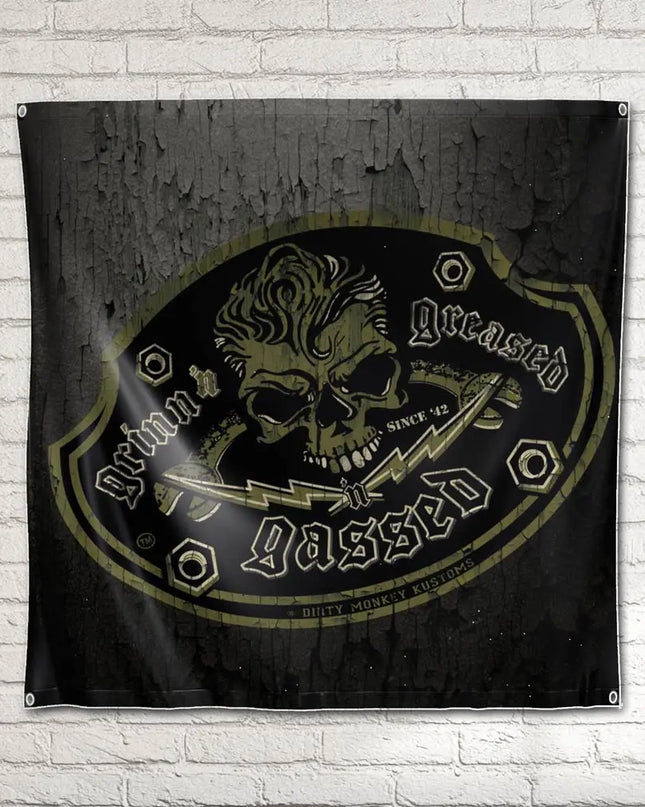 Letrero de garaje Rockabilly GGG Hot Rod