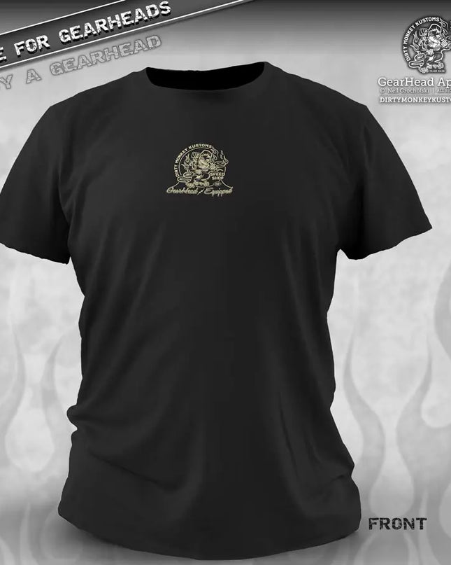 1934 Ford Coupe Hot Rod t shirt - Dirty Monkey Kustoms USA GearHead Apparel - USA