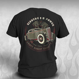 1934 Ford Coupe Hot Rod t shirt - Dirty Monkey Kustoms USA GearHead Apparel - USA