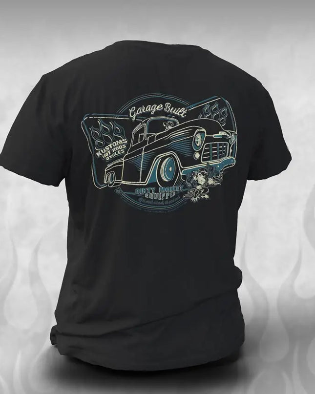 "1955 Chevy truck" Hot Rod tee shirt - Dirty Monkey Kustoms CDN GearHead Apparel - Canada