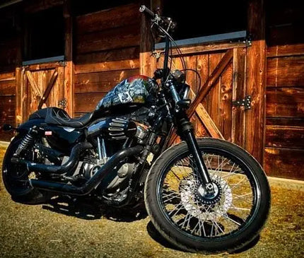 Baldwin bobber - Dirty Monkey Kustoms USA GearHead Apparel - USA