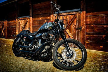 Baldwin bobber - Dirty Monkey Kustoms USA GearHead Apparel - USA