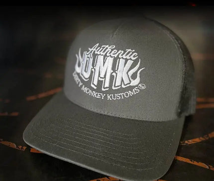 Authentic DMK - Car Guy embroidered hat - Dirty Monkey Kustoms USA GearHead Apparel - USA