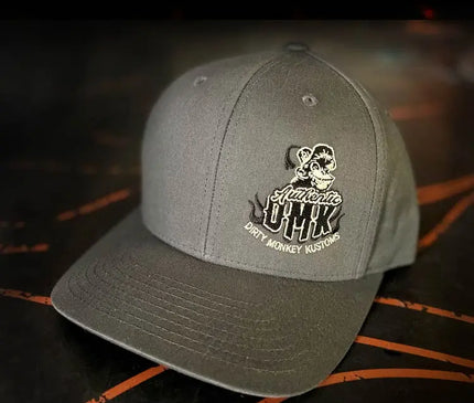 Dirty Monkey Equipped - GearHead embroidered hat - Dirty Monkey Kustoms USA GearHead Apparel - USA