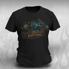 Dirty Monkey Kustoms Hot Rod t shirt - Dirty Monkey Kustoms USA GearHead Apparel - USA