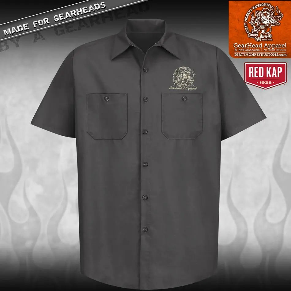Camisa de trabajo de la vieja escuela con diseño de hot rod vintage \, image size:950x950