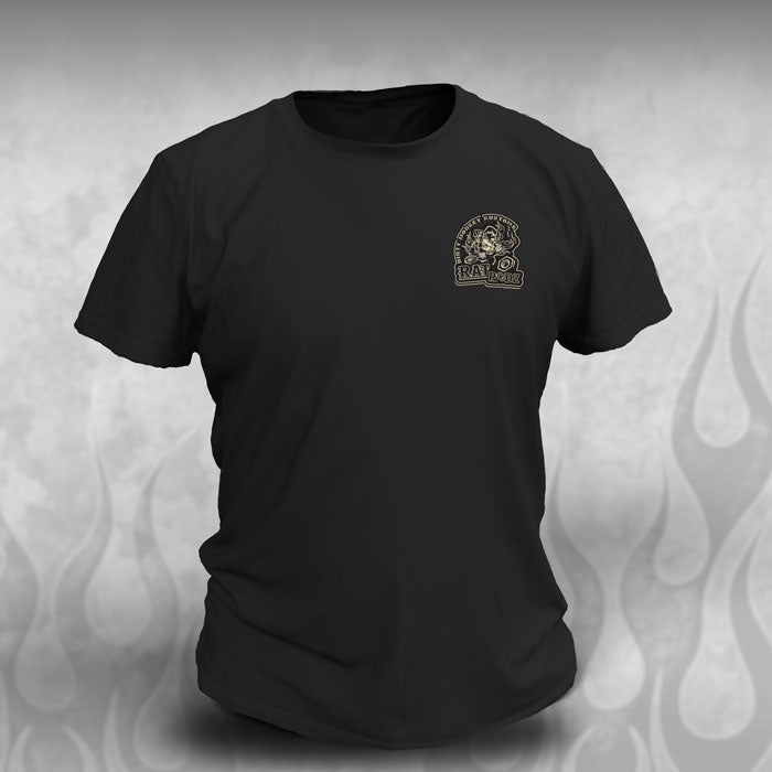 "Ellie" Rat Rod COE tee shirt - Dirty Monkey Kustoms Canadian GearHead Shirts & Apparel - Canada