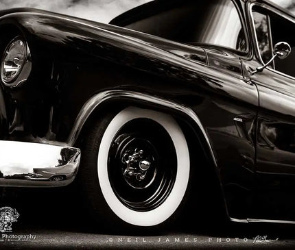 "Fine 409" 1956 Chevy Truck photo print - Dirty Monkey Kustoms USA GearHead Apparel - USA
