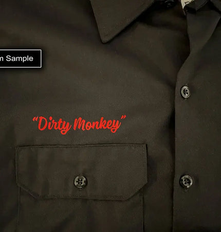 "Johnny Bondo" Hot Rodder Mechanic Shirt - Dirty Monkey Kustoms CDN GearHead Apparel - Canada
