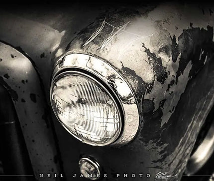 "Kyle's Ride" 1950 GMC photo print - Dirty Monkey Kustoms USA GearHead Apparel - USA