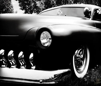 "Love Me A Mercury" Hot Rod photo poster print - Dirty Monkey Kustoms CDN GearHead Apparel - Canada