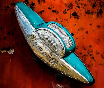 "Plymouth" photo print - Dirty Monkey Kustoms USA GearHead Apparel - USA