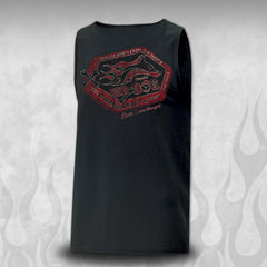 "Red Dog Camshafts" Retro Kustom Hot Rodders Tank Top - Dirty Monkey Kustoms USA GearHead Apparel - USA