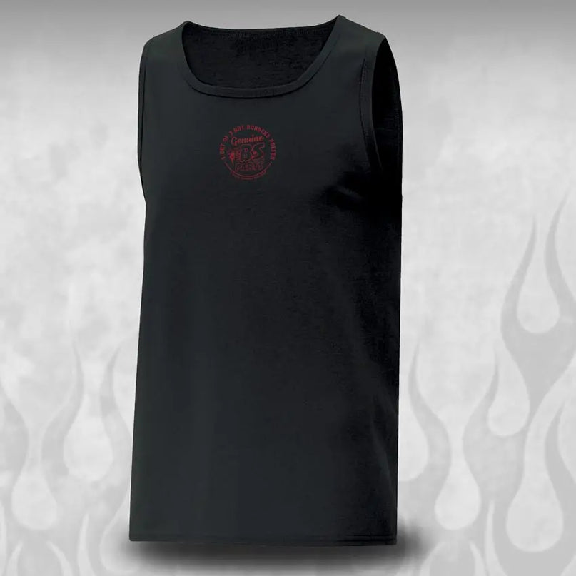 "Red Dog Camshafts" Retro Kustom Hot Rodders Tank Top - Dirty Monkey Kustoms USA GearHead Apparel - USA