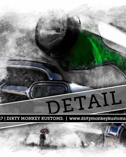 "Soylent Green" Hot Rod '54 Chev photo poster original print - Dirty Monkey Kustoms CDN GearHead Apparel - Canada