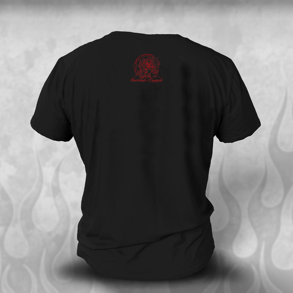 Support A GearHead - tee shirt - Dirty Monkey Kustoms USA GearHead Apparel - USA