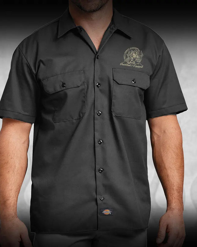 Support Your Local GearHead - mechanic shirt - Dirty Monkey Kustoms USA GearHead Apparel - USA